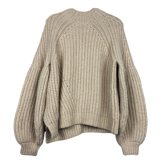 Ulla Johnson Lucille Pullover Alpaca Chunky Sweater - Picture 4 of 8